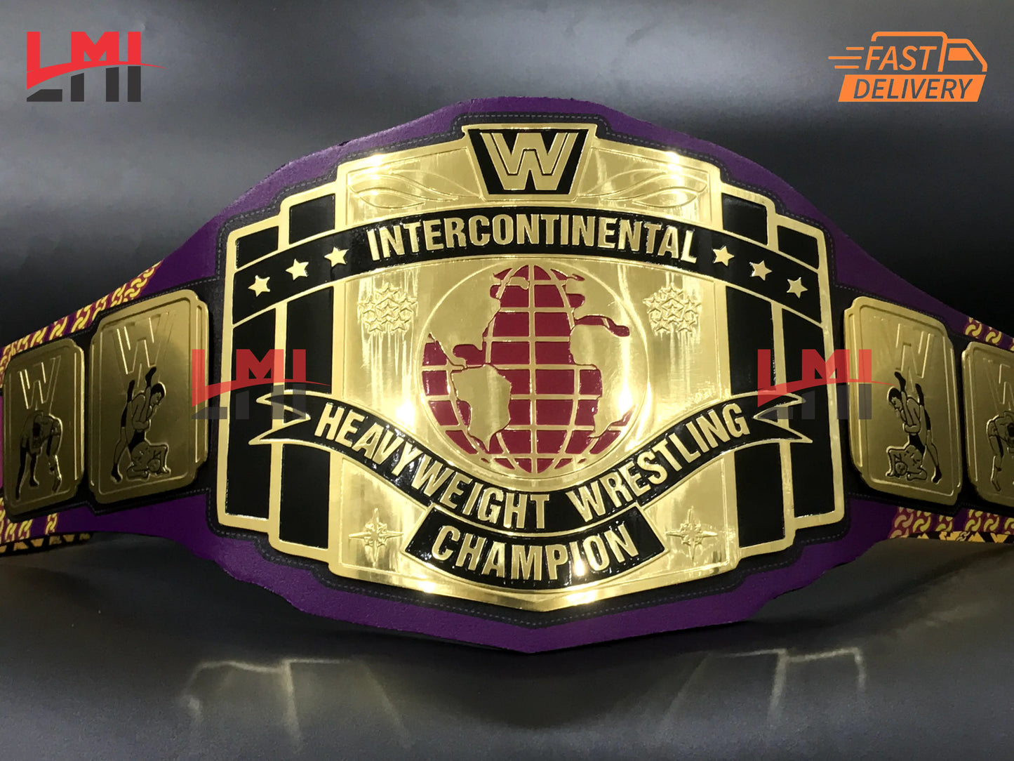 Razor Ramon Signature Series Intercontinental Championship Belt - LMI Championship Belts