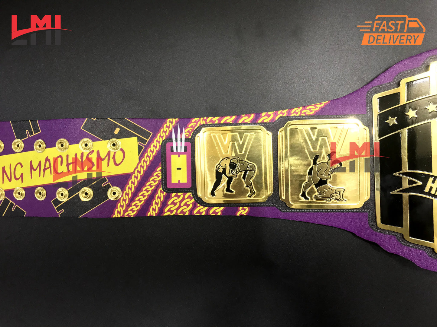 Razor Ramon Signature Series Intercontinental Championship Belt - LMI Championship Belts