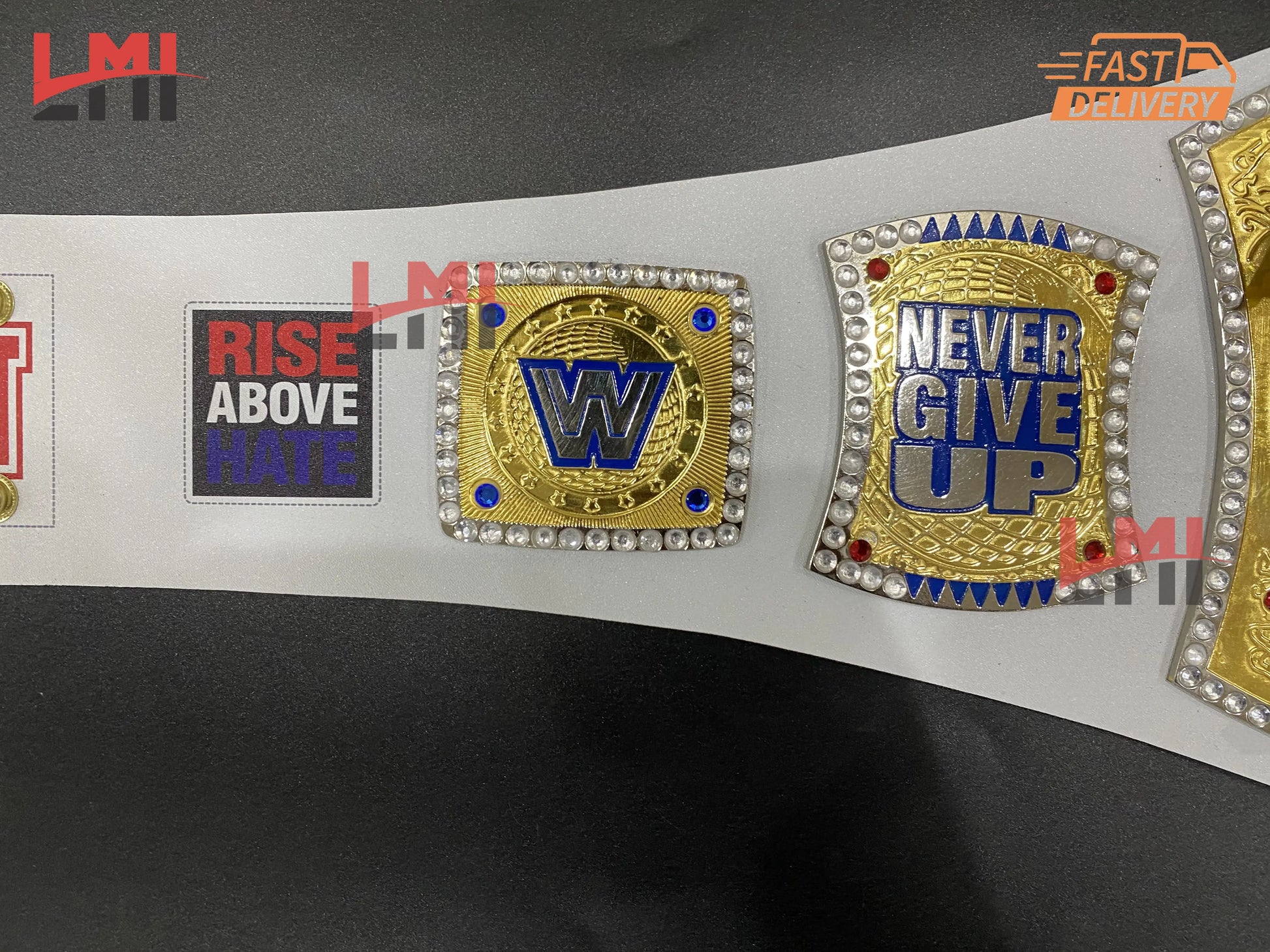 John Cena Farewell Tour 2025 Los Angeles Spinner Championship Belt Replica Wrestling 2mm Brass