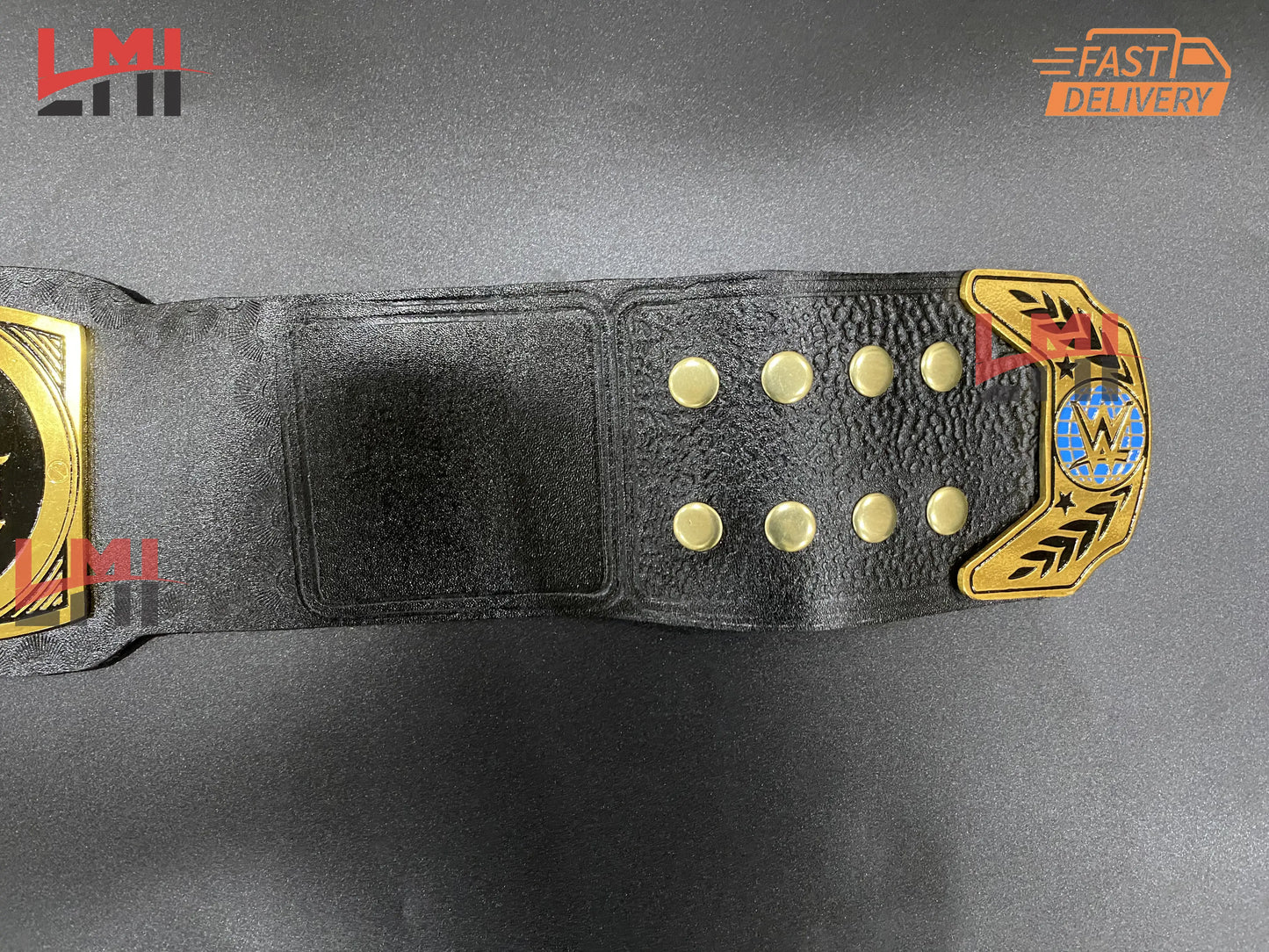 Jey Uso Yeet Intercontinental Championship Belt Wrestling Belt 2mm Brass
