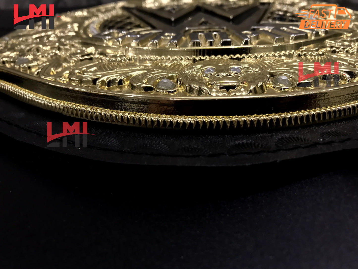 New World Heavyweight Championship Belt Replica Wrestling belt 6mm Diecast - LMI Championship Belts