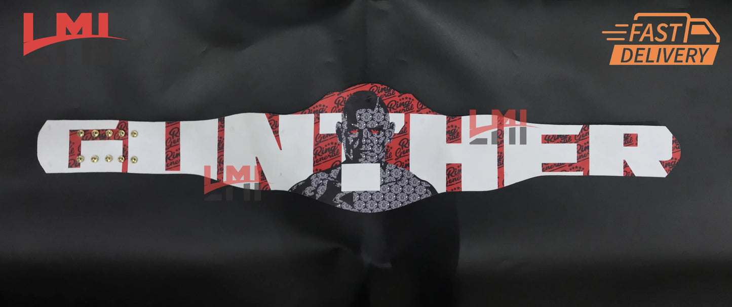 Gunther 666 Days Signature Series Championship Title Belt 4mm Brass