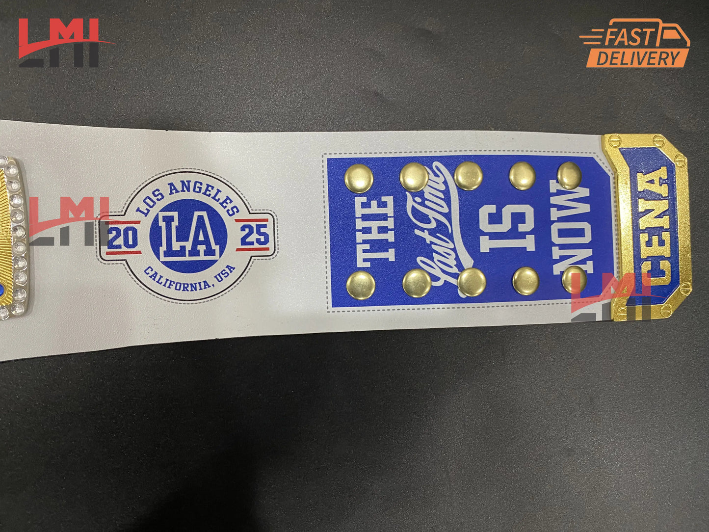 John Cena Farewell Tour 2025 Los Angeles Spinner Championship Belt Replica Wrestling 2mm Brass