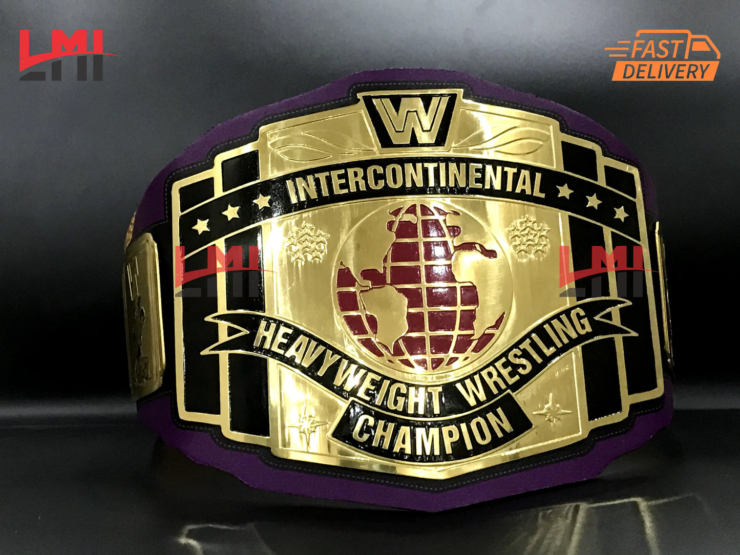 Razor Ramon Signature Series Intercontinental Championship Belt - LMI Championship Belts