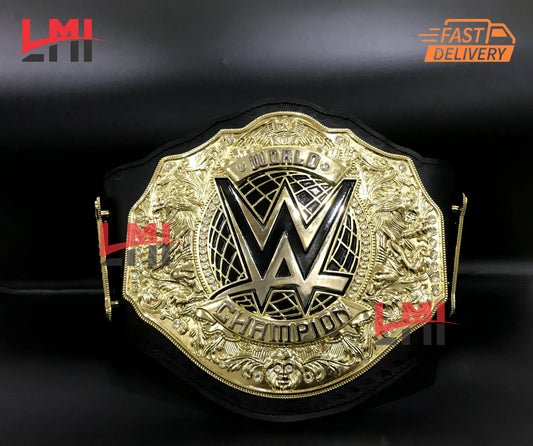 New World Heavyweight Championship Belt Replica Wrestling belt 6mm Diecast LMI Championship Belts