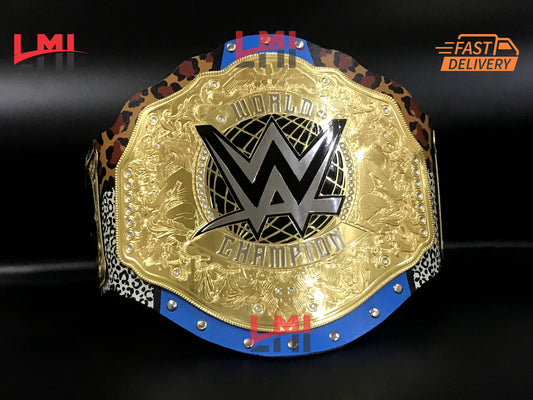 Seth Rollins Custom World Heavyweight Championship Belt 2mm LMI Championship Belts