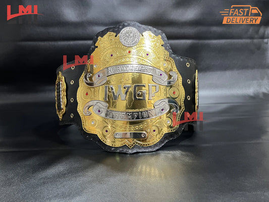 IWGP Version 4 World Heavyweight Championship Belt Wrestling 2mm Brass