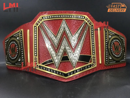 WWE Red Universal World Heavyweight Replica Championship Belt