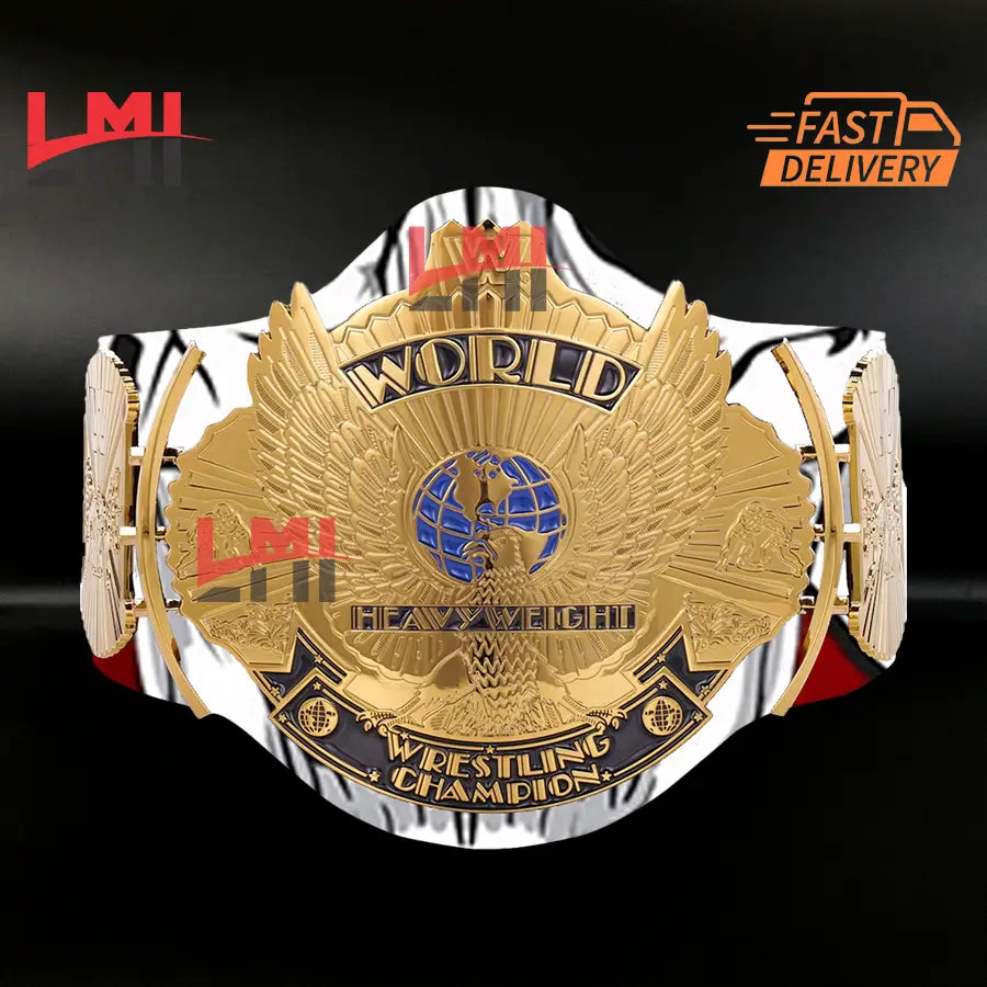 Stone Cold Steve Austin Custom Winged Eagle Championship Belt 2mm Brass - LMI Championship Belts