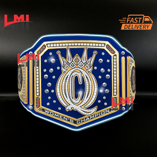 WWE Charlotte Flair The Queen Custom Championship Belt 2mm Brass - LMI Championship Belts