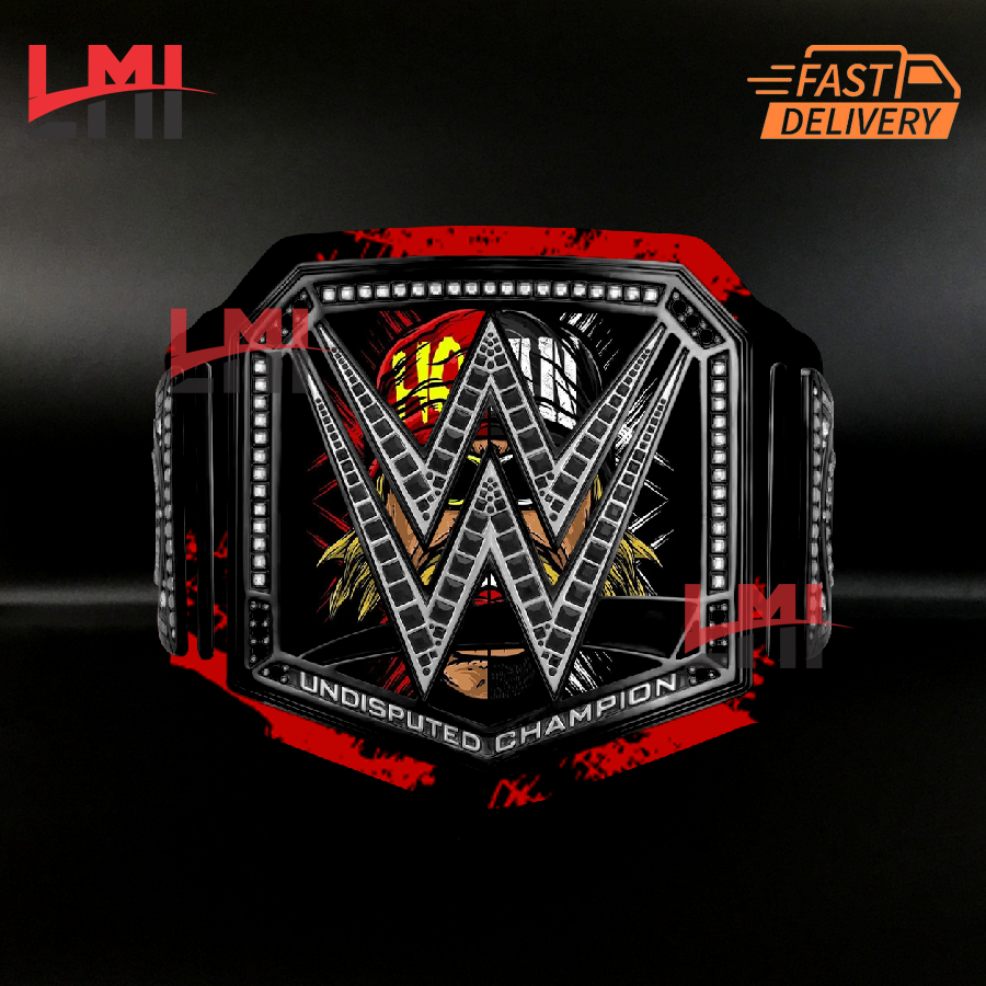 Custom tribute to Hulk Hogan Universal Championship Belt Title Wrestling Belt 2mm Brass