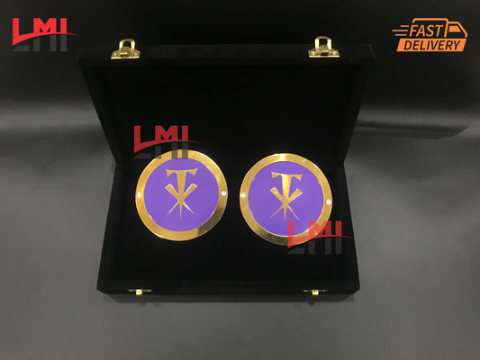 WWE The Undertaker Signature Black Side Plates 4mm