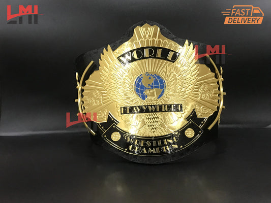 WWE Winged Eagle Championship Belt Wrestling Replica Belt 2mm LMI Championship Belts