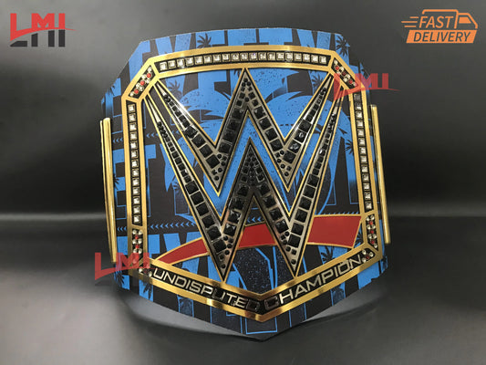 Custom Yeet Jey Uso Championship Belt Wrestling Belt 2mm Brass LMI Championship Belts