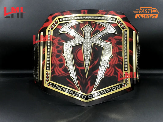 Custom Roman Reigns Universal Replica Championship Belt 2mm Brass LMI Championship Belts
