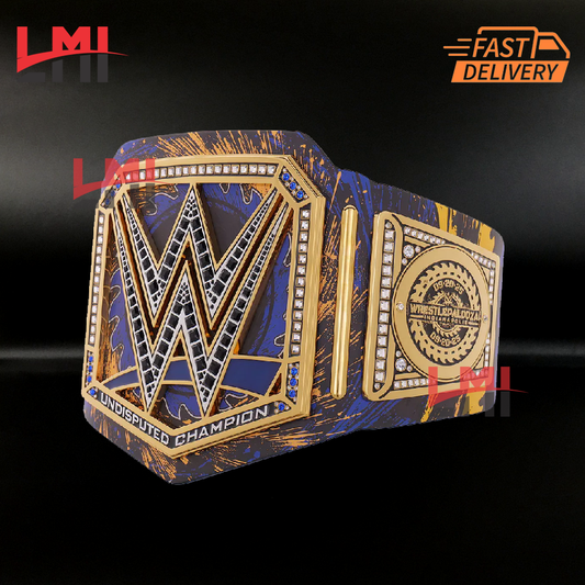 Wrestle Palooza 2025 Universal WWE Championship Belt Wrestling Title 6MM Diecast LMI Championship Belts