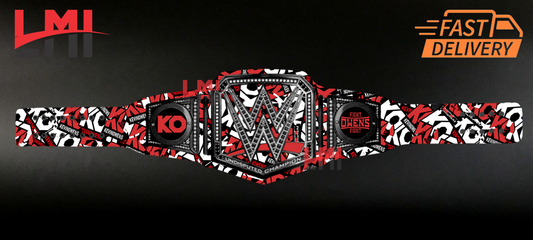 Custom Kevin Owens Universal Replica Championship Belt Wrestling 2mm Brass