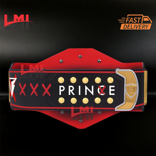 WWE Finn Balor United States Custom Championship Belt 4mm Diecast LMI Championship Belts