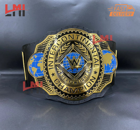 Jey Uso Yeet Intercontinental Championship Belt Wrestling Belt 4mm Brass LMI Championship Belts