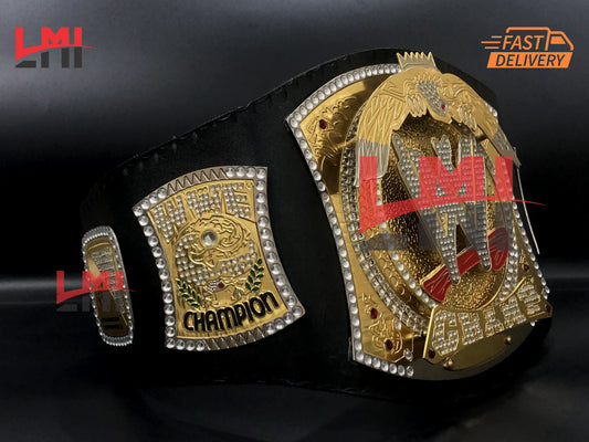 WWE Spinner World Heavyweight Replica Championship Belt 2mm LMI Championship Belts