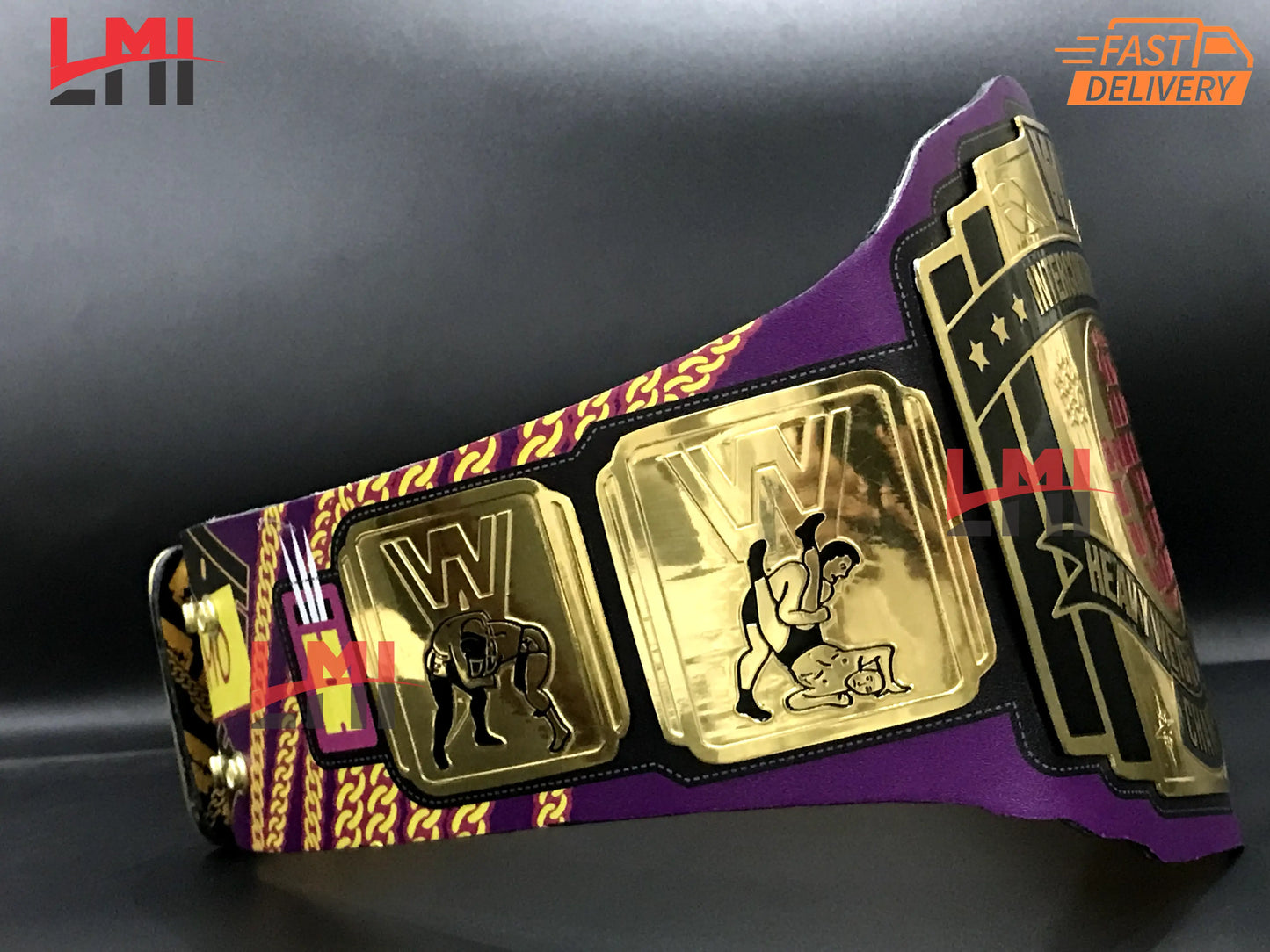 Razor Ramon Signature Series Intercontinental Championship Belt - LMI Championship Belts
