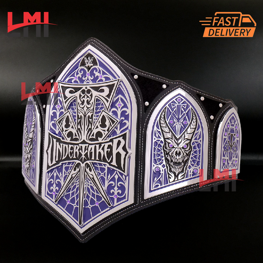 The Undertaker 35 Years Deadman Legacy Championship Belt Wrestling Title Belt LMI Championship Belts