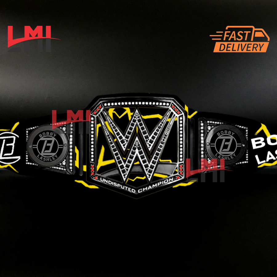 Custom Bobby Lashley Universal Heavyweight Championship Belt Wrestling 2mm Brass