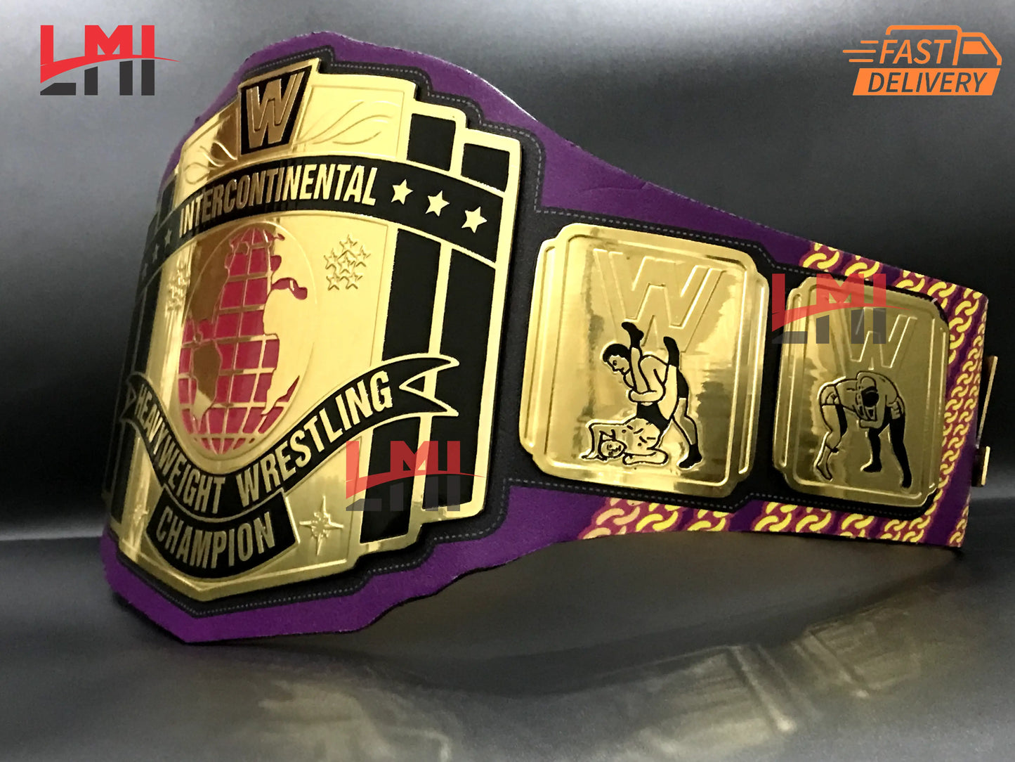 Razor Ramon Signature Series Intercontinental Championship Belt - LMI Championship Belts