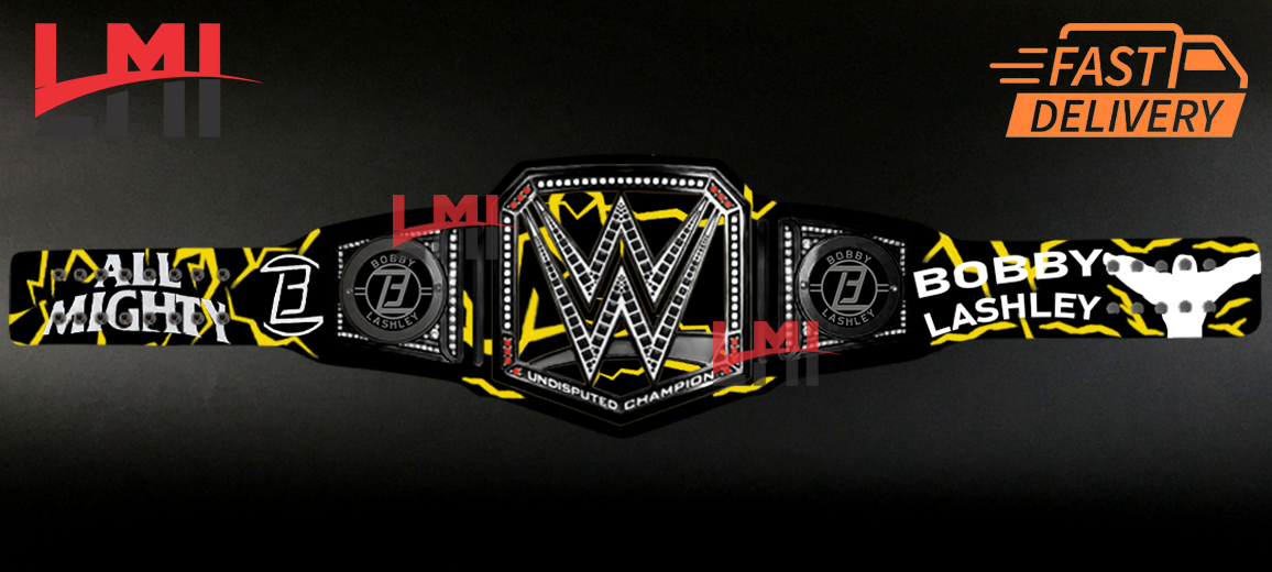 Custom Bobby Lashley Universal Heavyweight Championship Belt Wrestling 2mm Brass