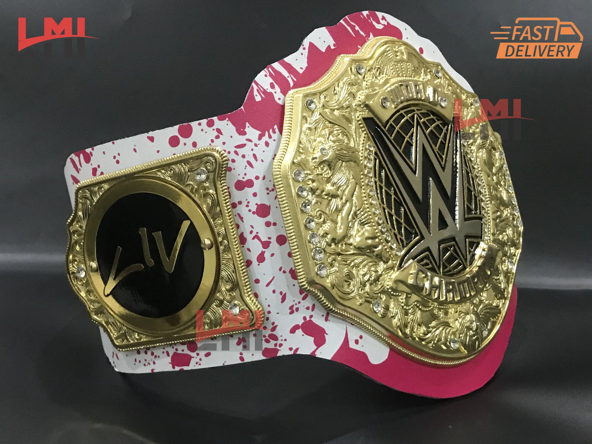 Custom Liv Morgan Women's World Heavyweight Championship Belt