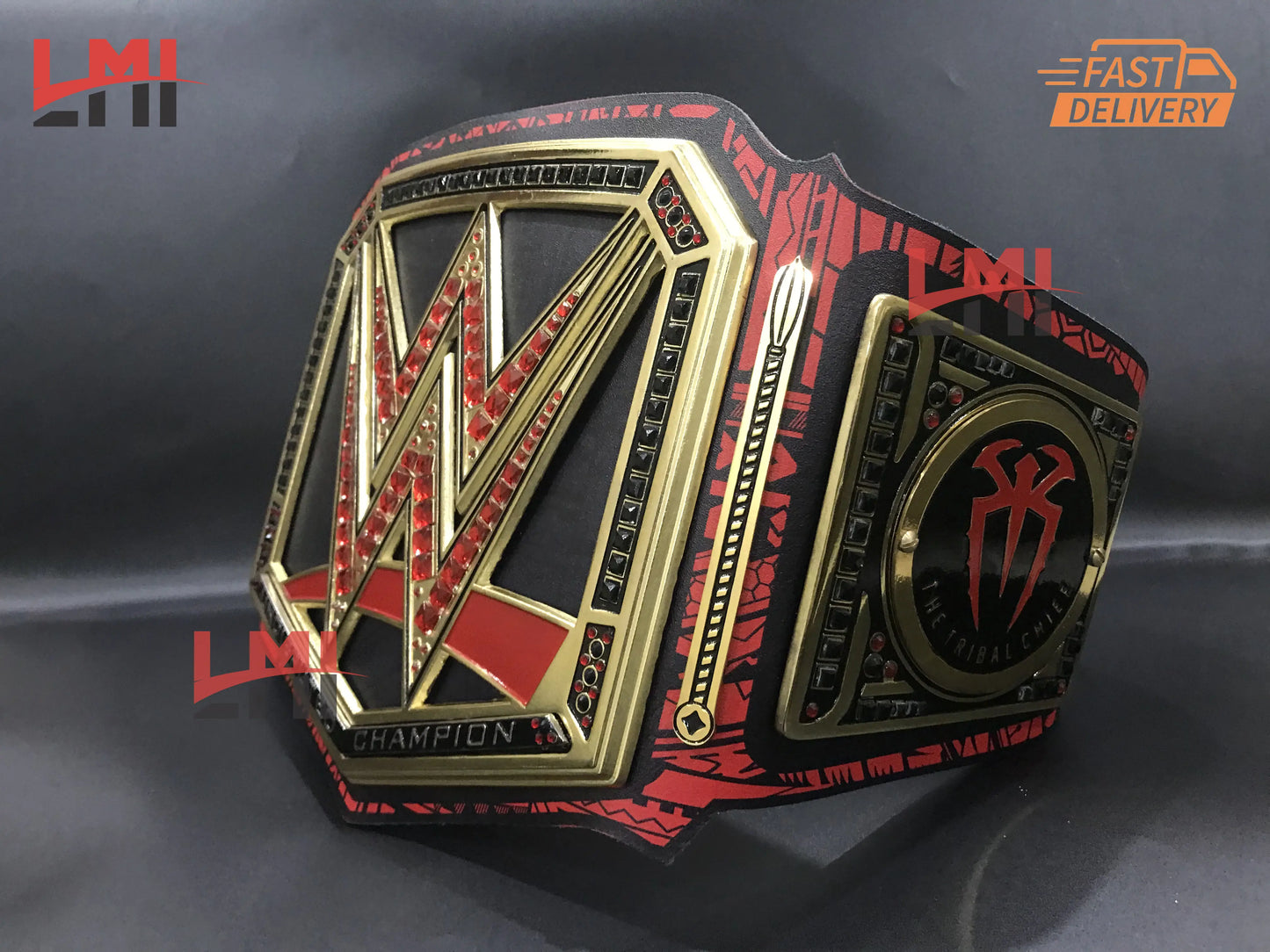 Roman Reigns 1,316 Days Signature Universal World Heavyweight Replica Championship Belt 6mm Diecast - LMI Championship Belts