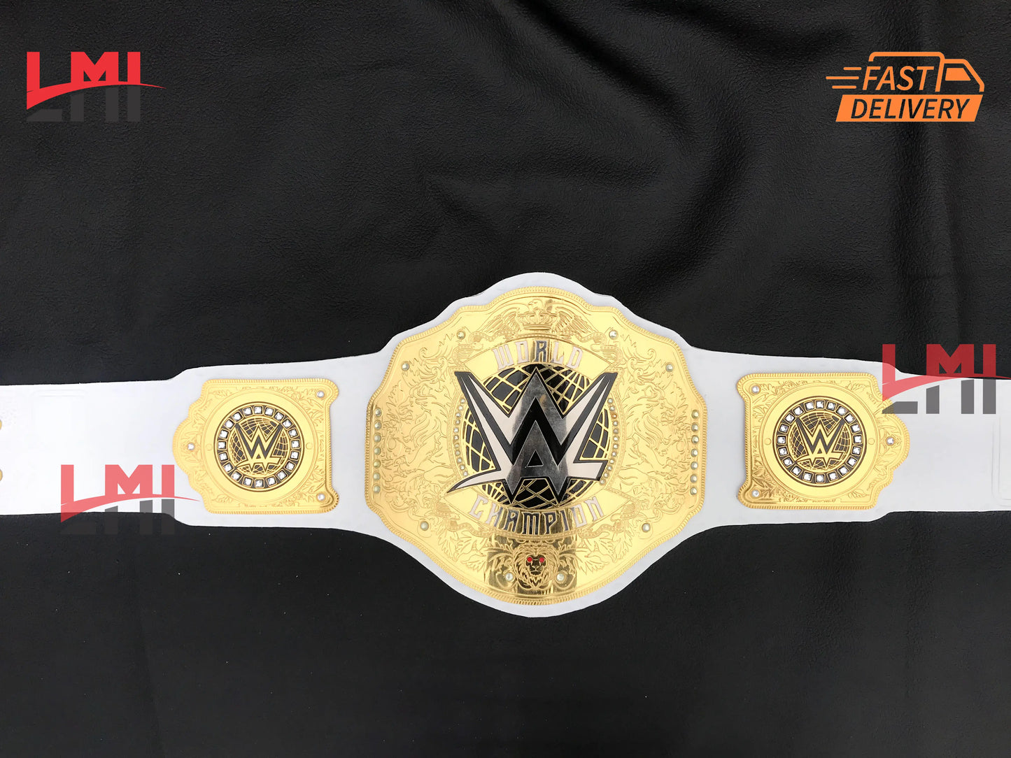 Women's World Heavyweight Championship Belt Wrestling 2mm Brass - LMI Championship Belts