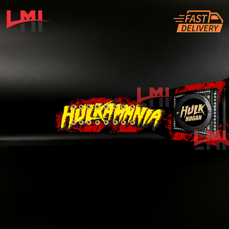 Custom tribute to Hulk Hogan Universal Championship Belt Title Wrestling Belt 2mm Brass