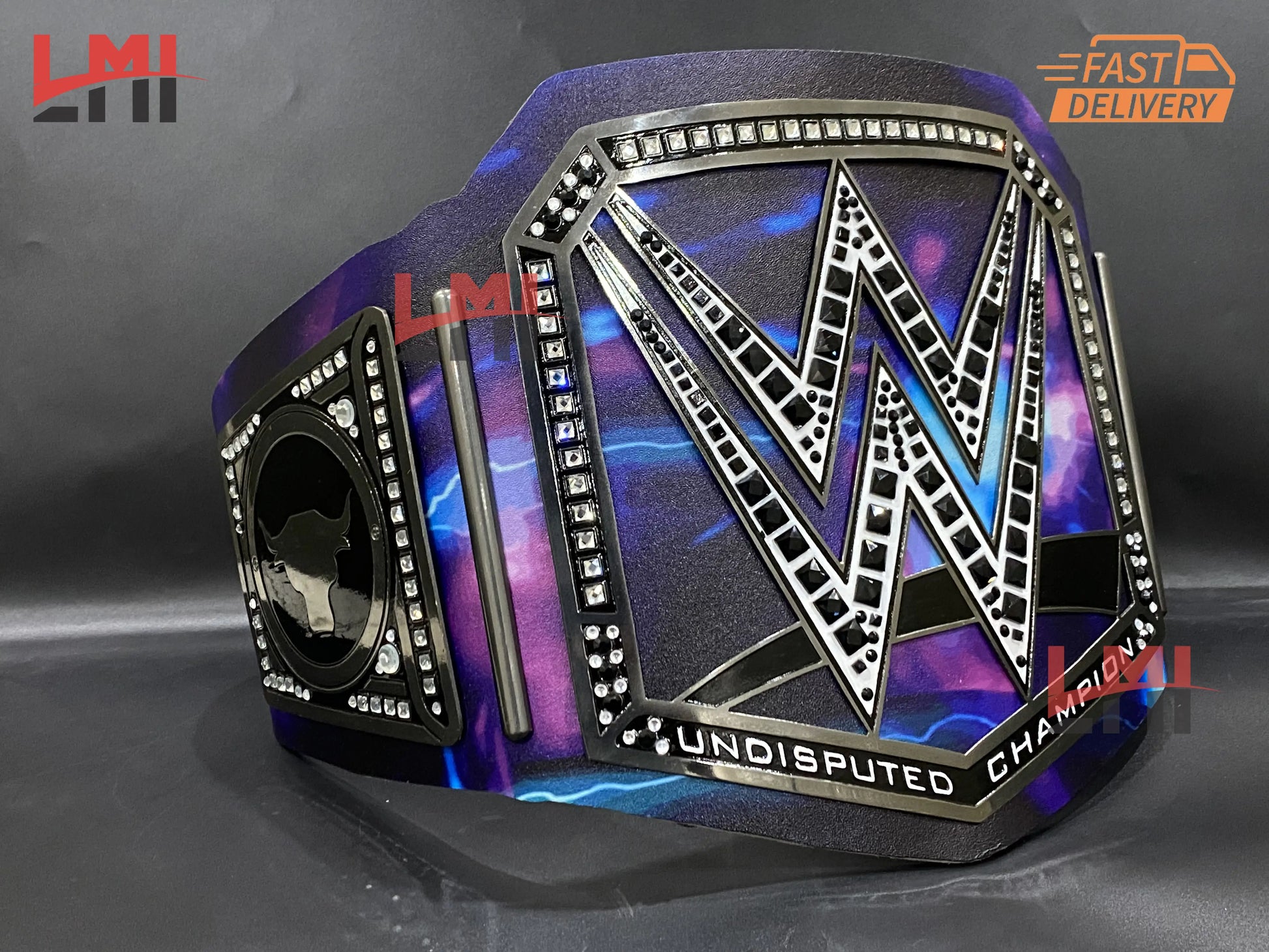 Custom The Rock Final Boss Universal Championship Belt Wrestling 2mm Brass