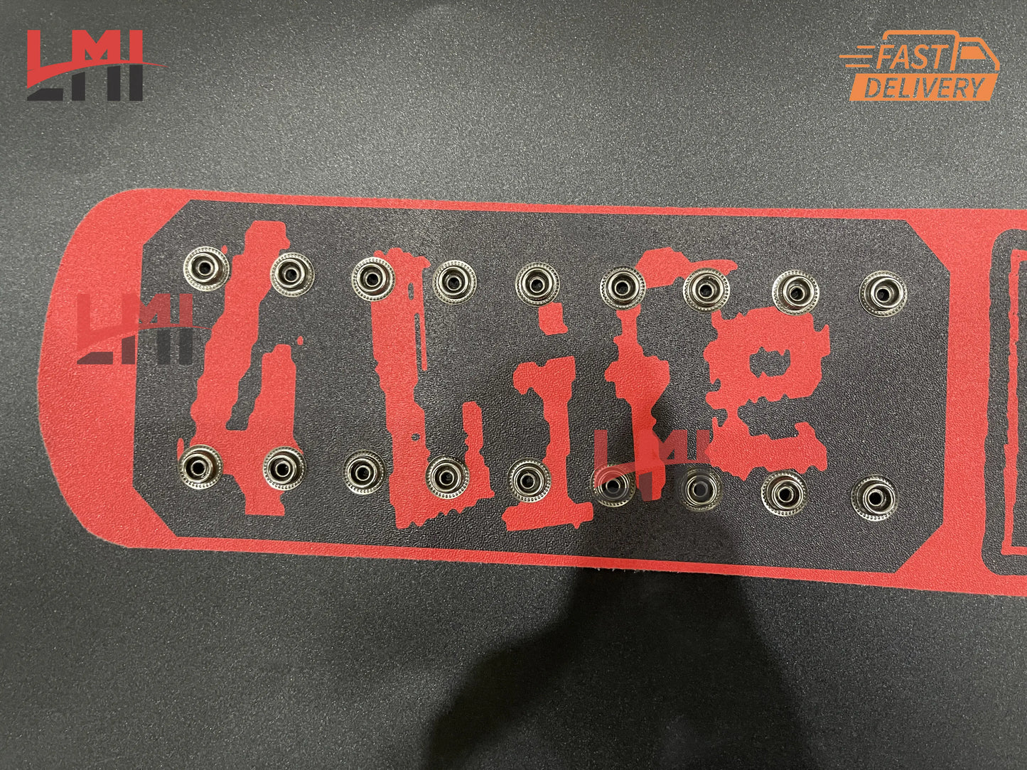 Custom NWO Wolfpack Spinner World Heavyweight Replica Championship Belt 2mm - LMI Championship Belts