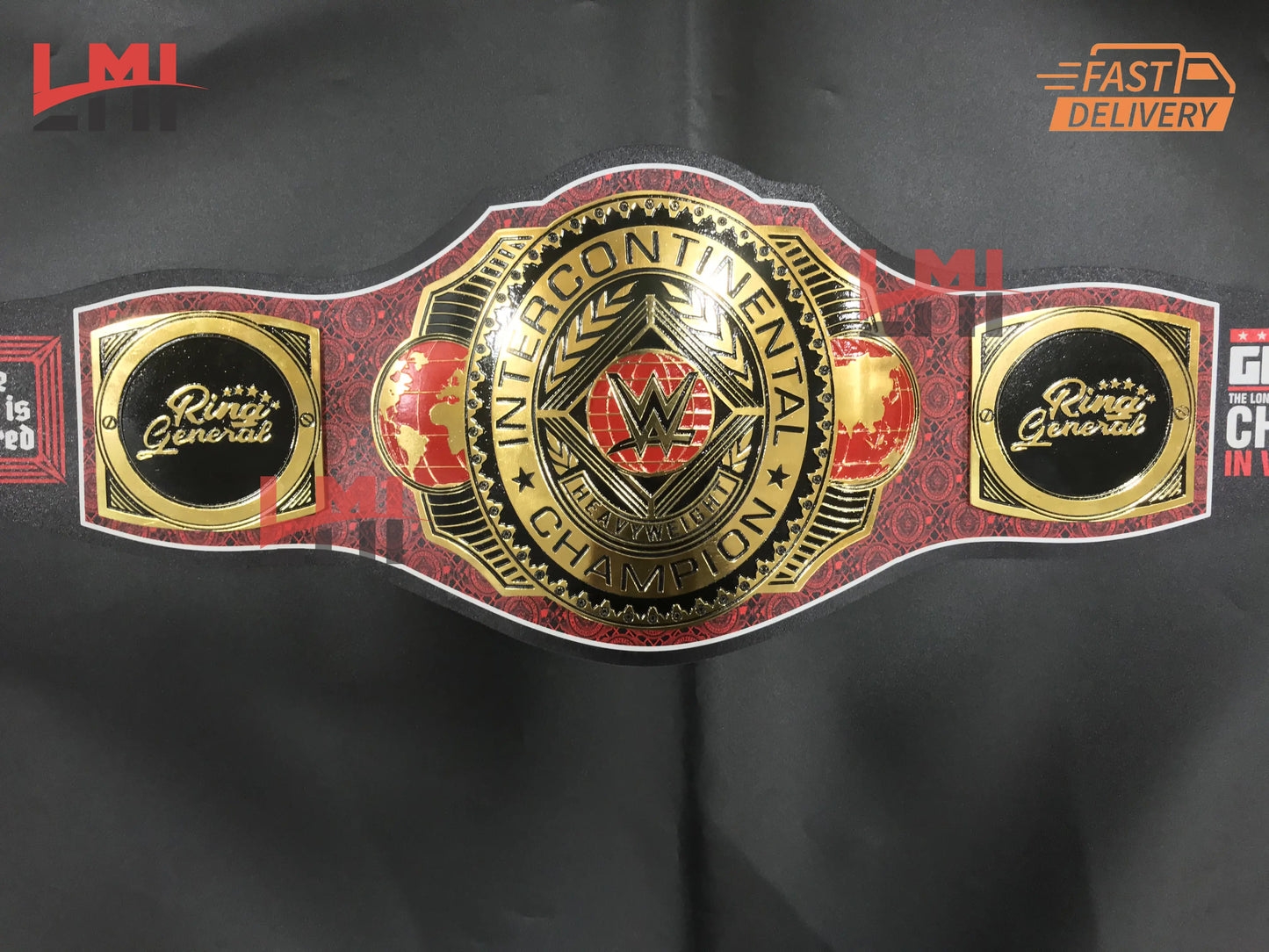 Gunther 666 Days Signature Series Championship Title Belt 4mm Brass - LMI Championship Belts