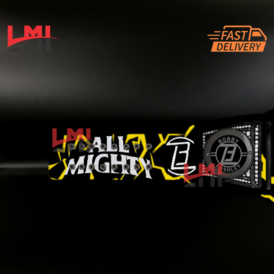 Custom Bobby Lashley Universal Heavyweight Championship Belt Wrestling 2mm Brass