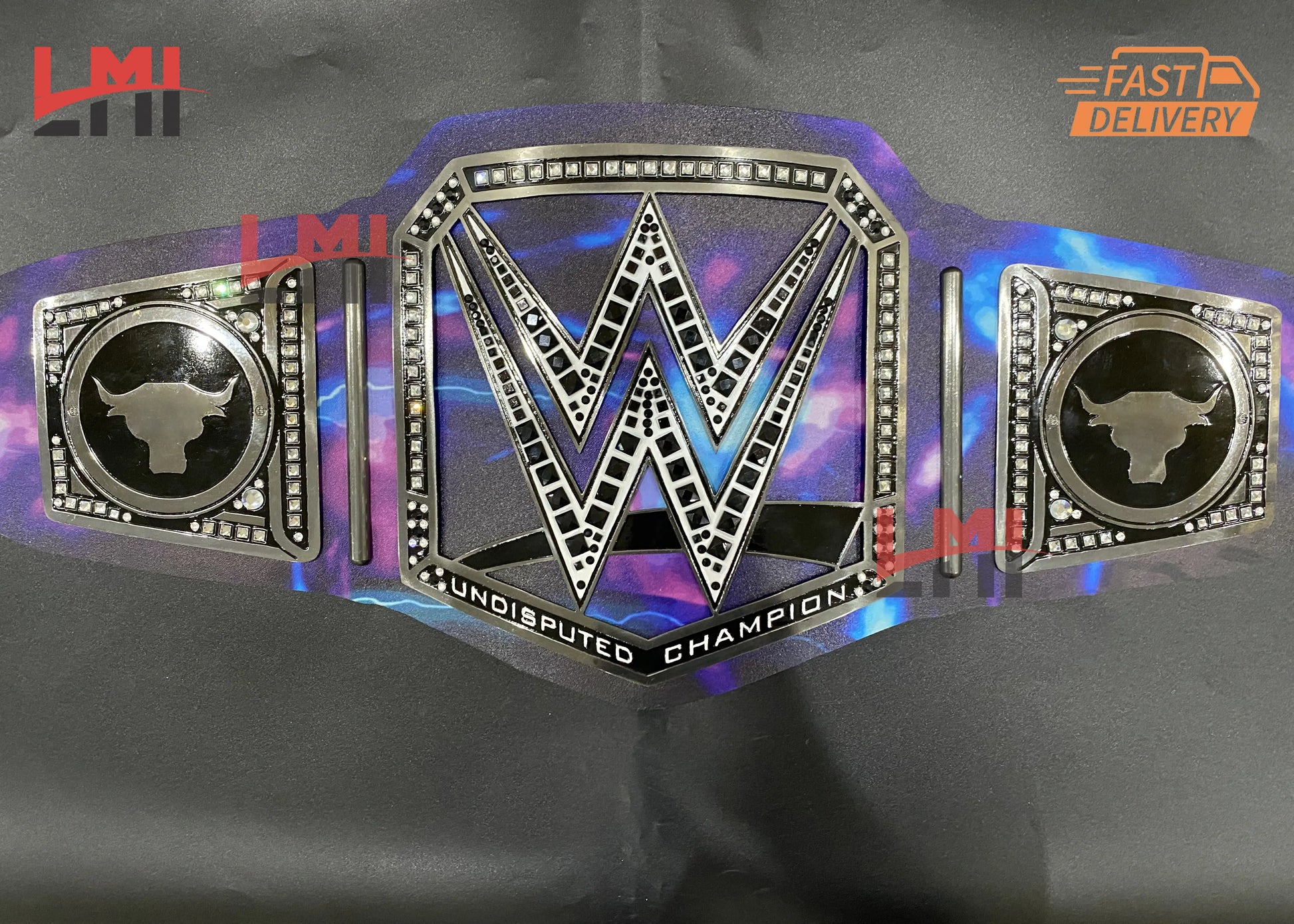 Custom The Rock Final Boss Universal Championship Belt Wrestling 2mm Brass