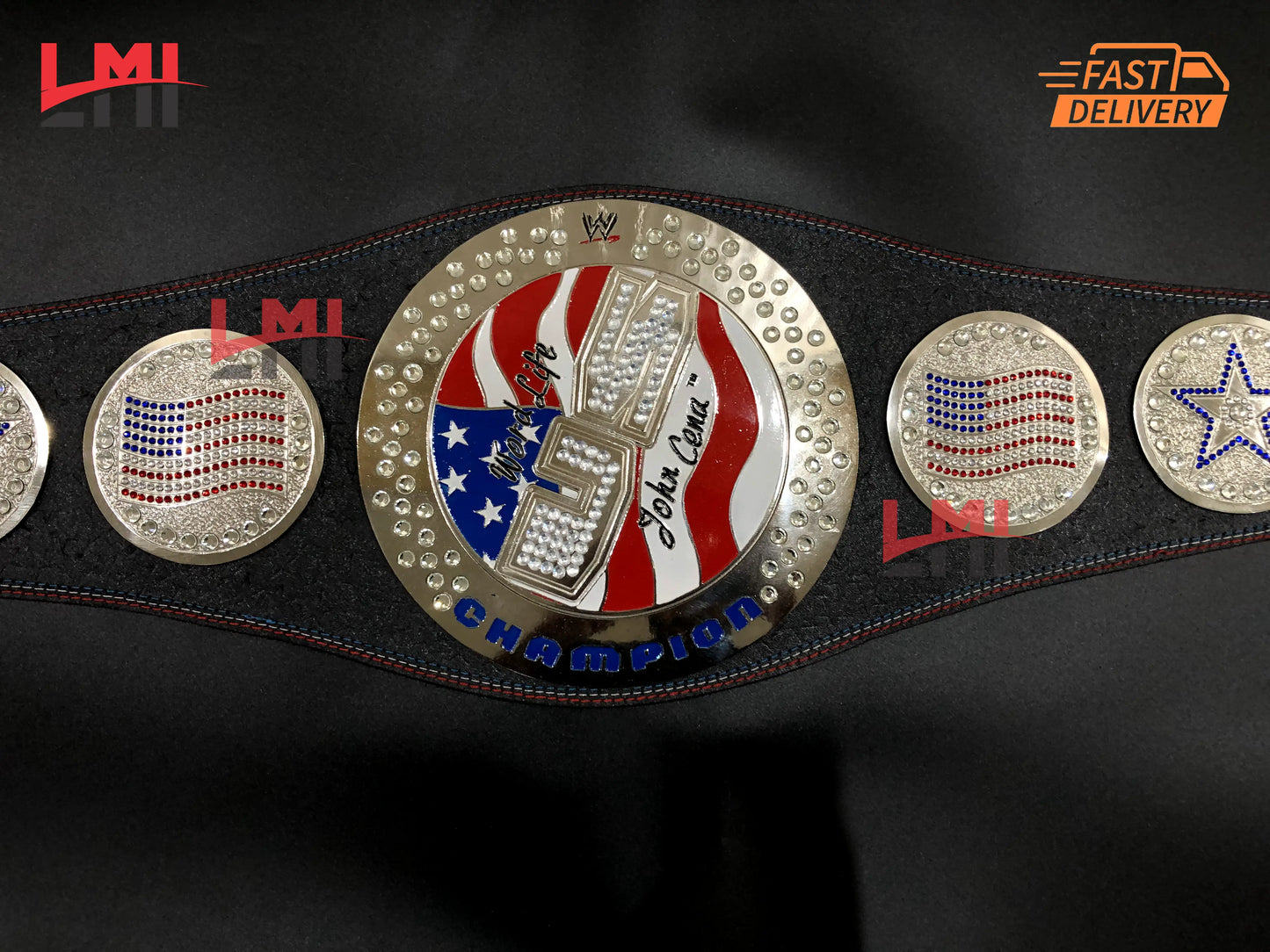 United States Spinner World Heavyweight Championship Belt - LMI Championship Belts