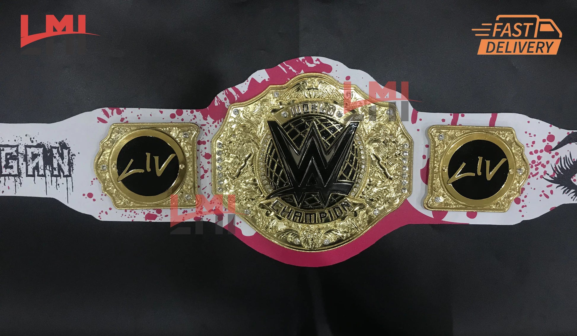 Custom Liv Morgan Women's World Heavyweight Championship Belt