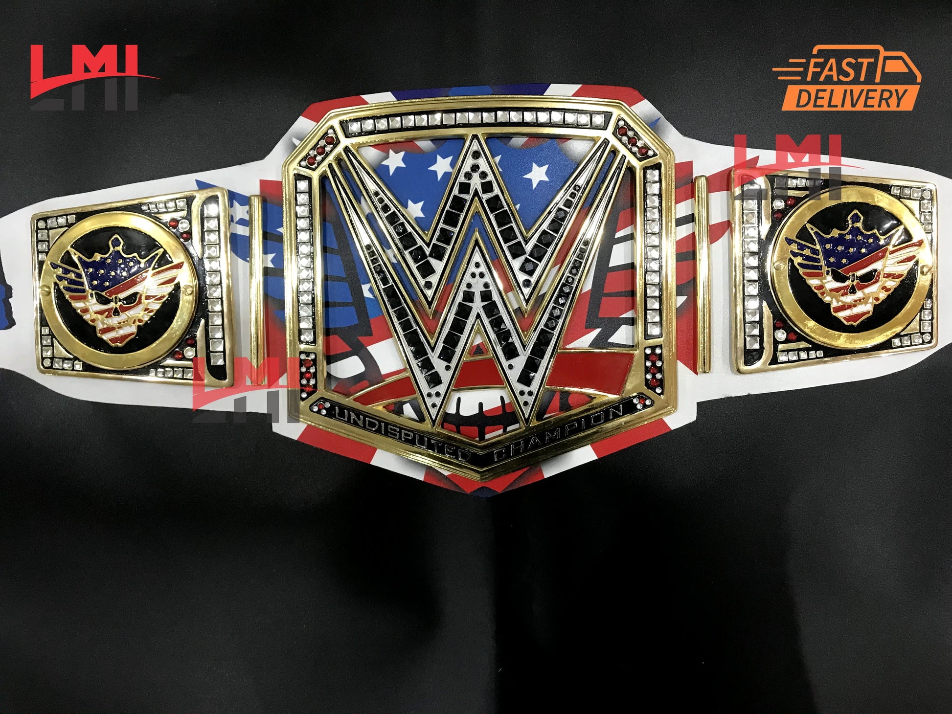 Custom Cody Rhodes Championship Wrestling Belt 4mm Diecast