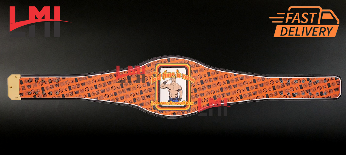 John Cena Farewell Tour 2025 San Diego Championship Belt Wrestling 2mm Brass LMI Championship Belts