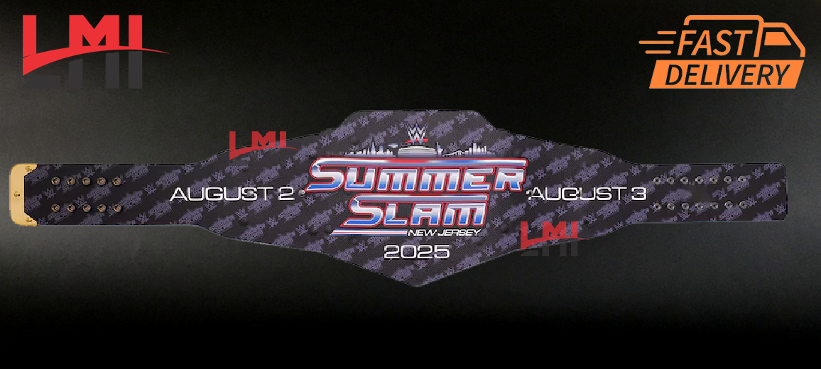 SummerSlam 2025 Universal WWE Championship Belt Wrestling Title LMI Championship Belts