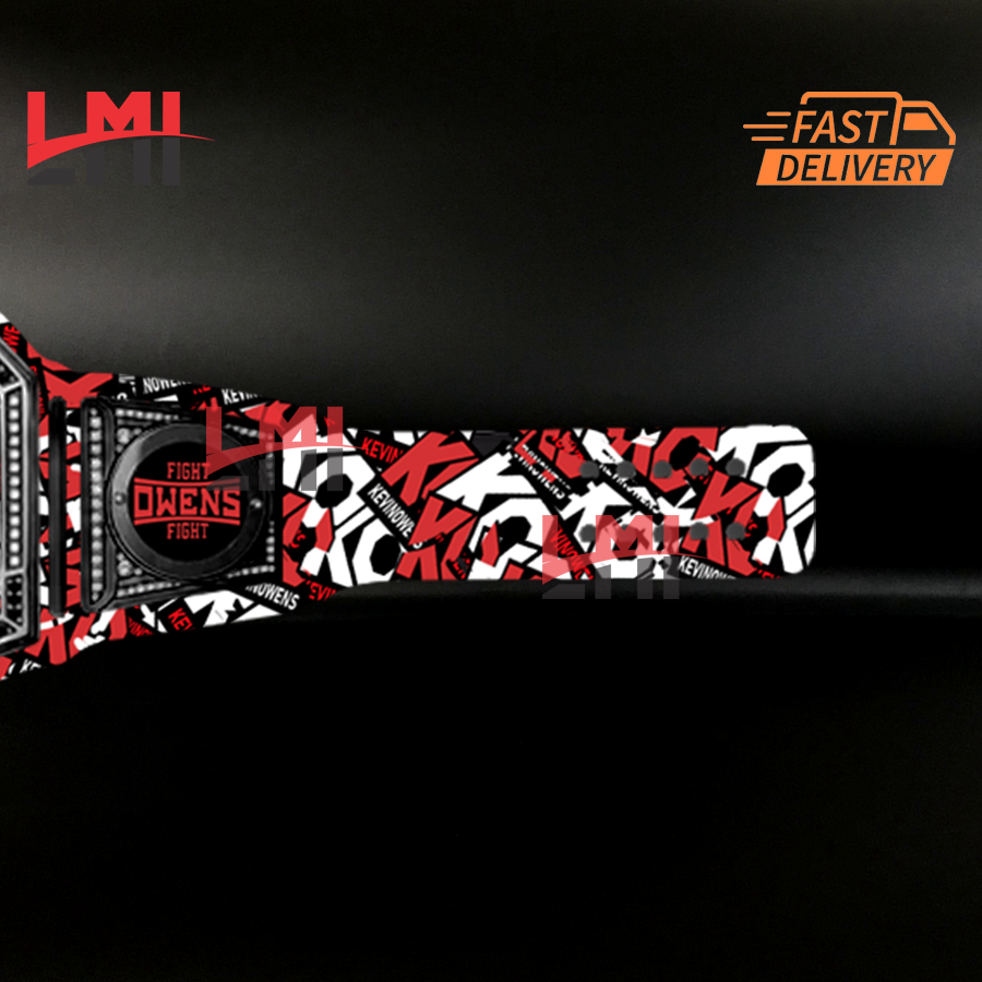 Custom Kevin Owens Universal Replica Championship Belt Wrestling 2mm Brass - LMI Championship Belts