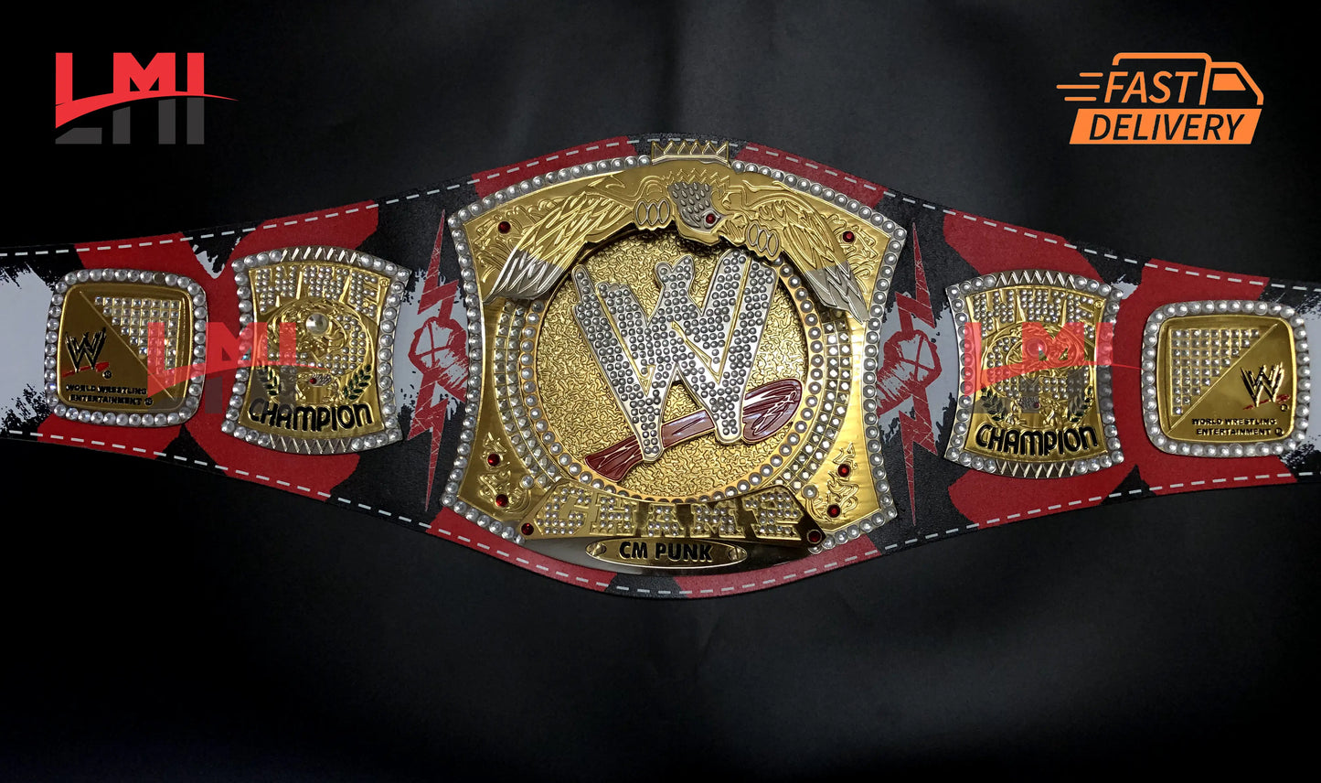 CM Punk Spinner World Heavyweight Championship Belt Replica