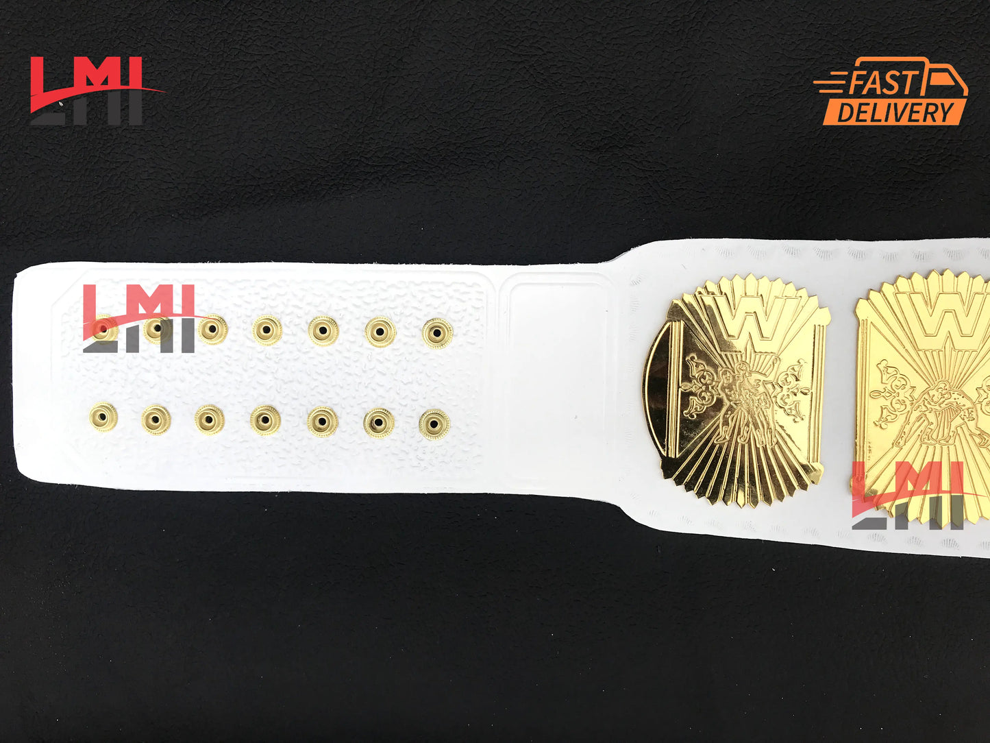 WWE White Winged Eagle Replica Championship Belt Wrestling Replica Belt 2mm - LMI Championship Belts