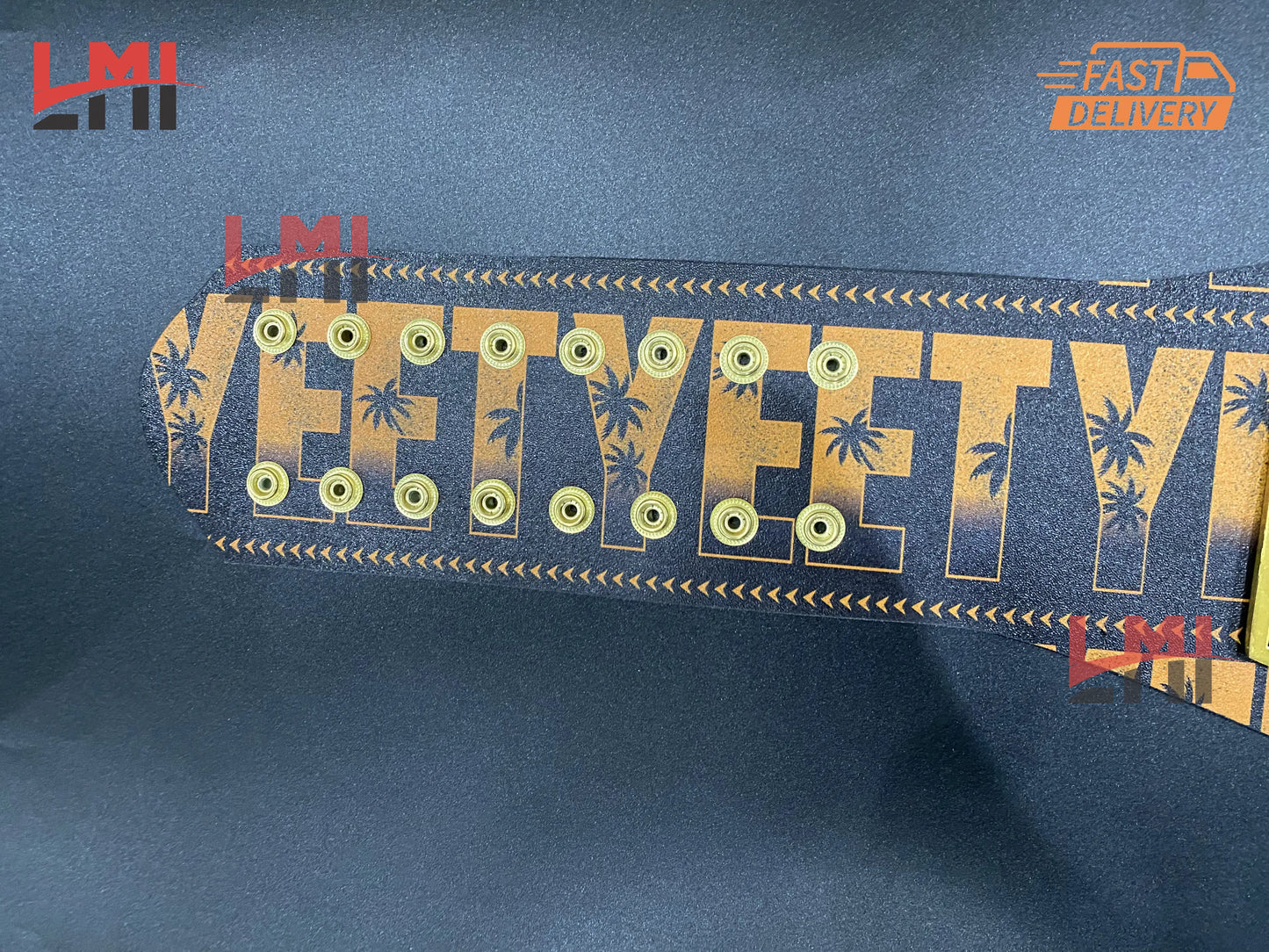 Custom Jey Uso Yeet Intercontinental Championship Belt Replica Wrestling Belt 2mm Brass