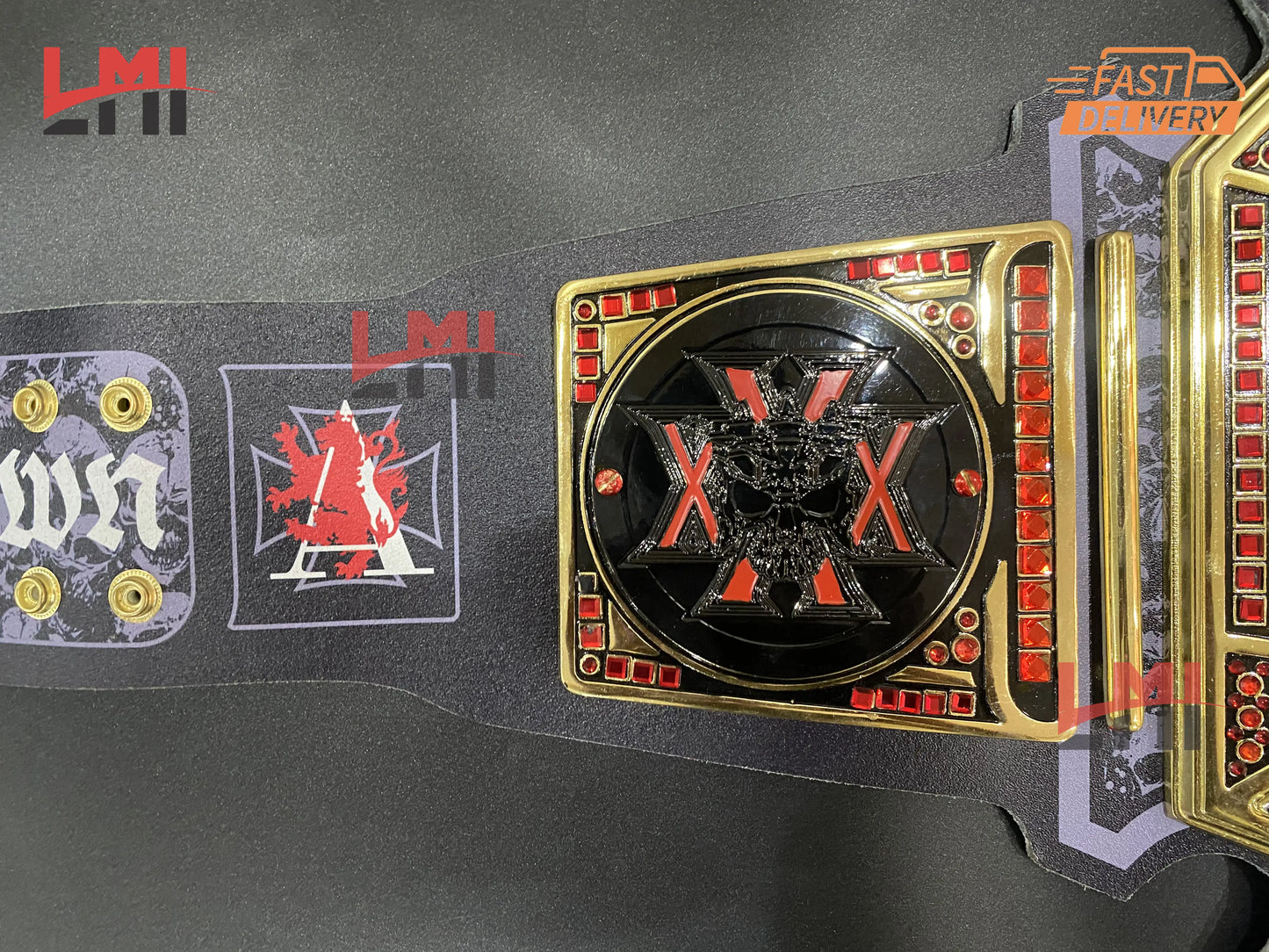 Triple H 30 Years The Authority Universal Championship Belt Wrestling Belt 6mm Diecast - LMI Championship Belts