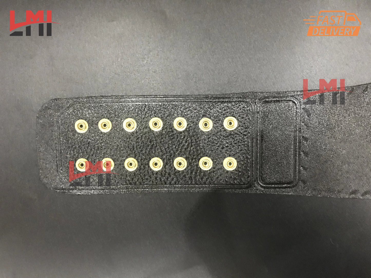 WWF Women's Oval Intercontinental Championship Belt 6MM Brass - LMI Championship Belts