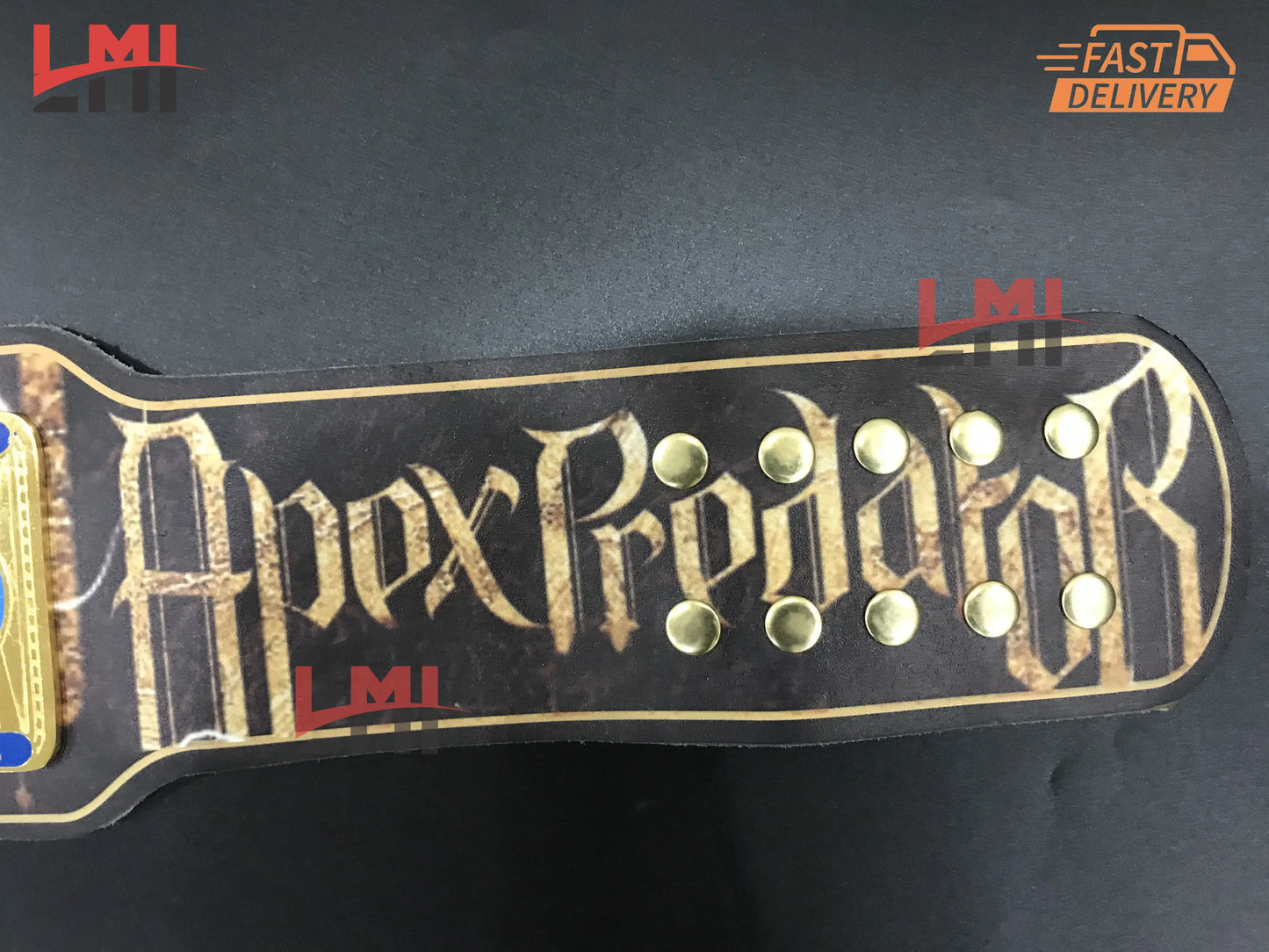 WWF Randy Orton Custom Intercontinental Championship Belt 4mm Brass - LMI Championship Belts